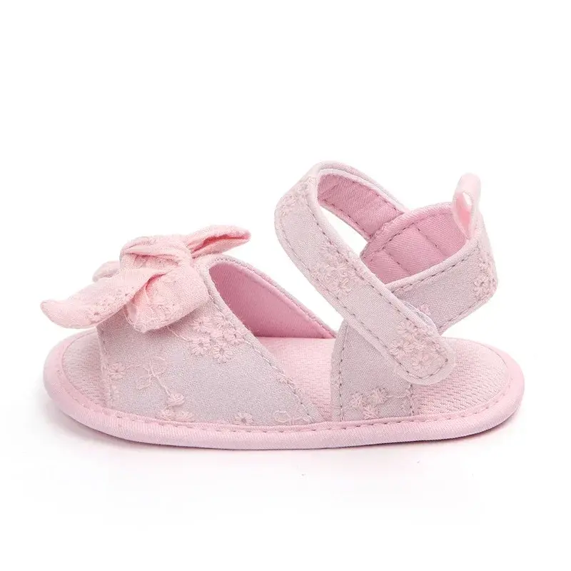 Newborn Baby ToddlerBoy Girl Shoes PU Leather Bow Baby Moccasins Soft Moccs Shoes Bebe Soft Soled Non-slip First Walkers 0-18M