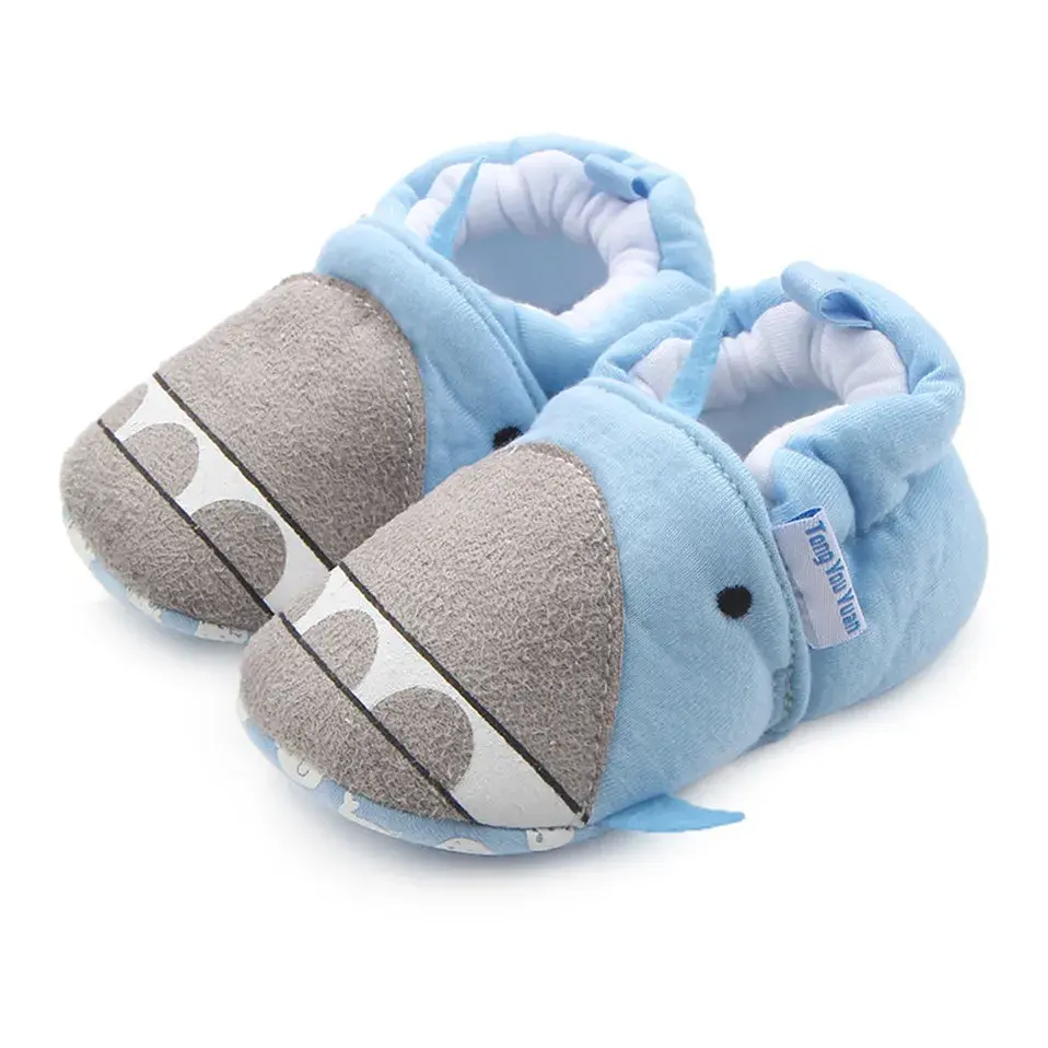 Cotton Cute Floral Baby Shoes Soft Soled Non-slip Toddler Shoes For Girls Spring Baby Girl Shoes