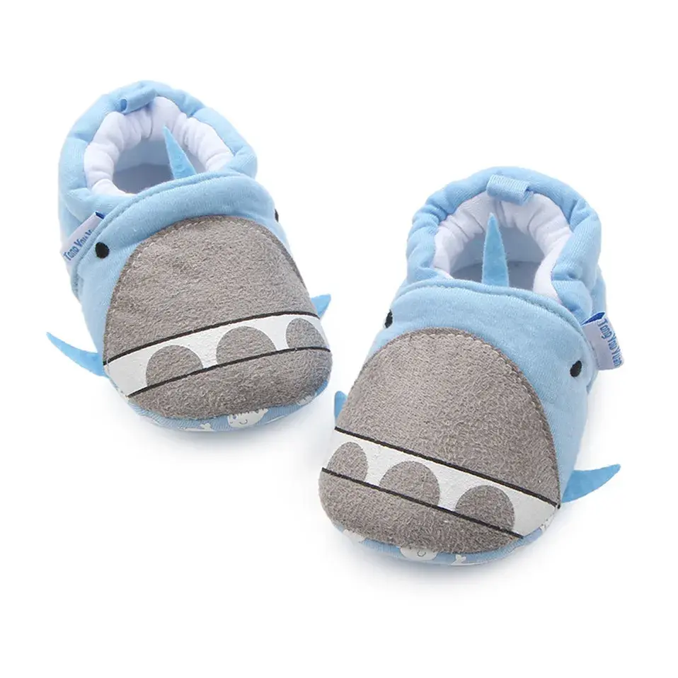 Cotton Cute Floral Baby Shoes Soft Soled Non-slip Toddler Shoes For Girls Spring Baby Girl Shoes