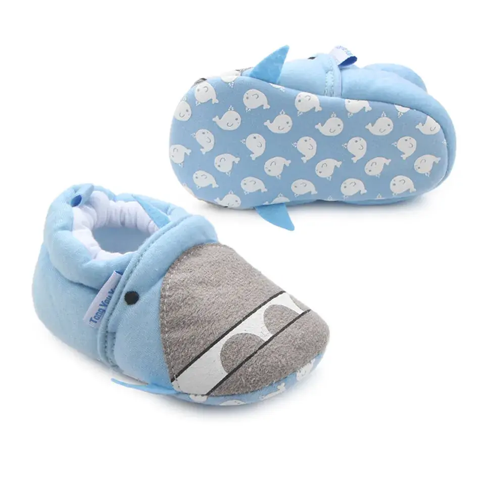 Cotton Cute Floral Baby Shoes Soft Soled Non-slip Toddler Shoes For Girls Spring Baby Girl Shoes