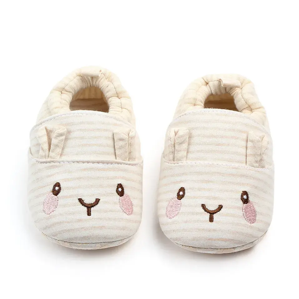 Baby Boys Girls Slippers Soft Sole Non slip Crib Shoes Cute Animal Winter Warm Booties Cartoon Mouse First Walkers
