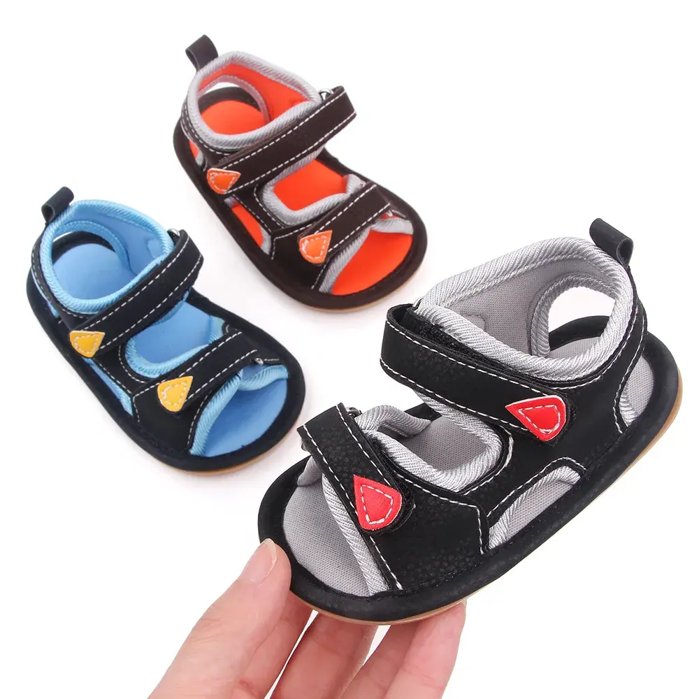 2025 Summer Newborn Baby Boy Girl Solid First Walkers Soft Sole Crib Shoes Sneaker Prewalker Canvas Casual Anti Slip Shoes