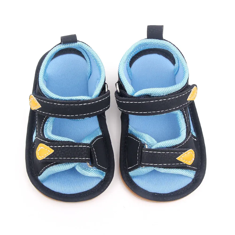 2025 Summer Newborn Baby Boy Girl Solid First Walkers Soft Sole Crib Shoes Sneaker Prewalker Canvas Casual Anti Slip Shoes