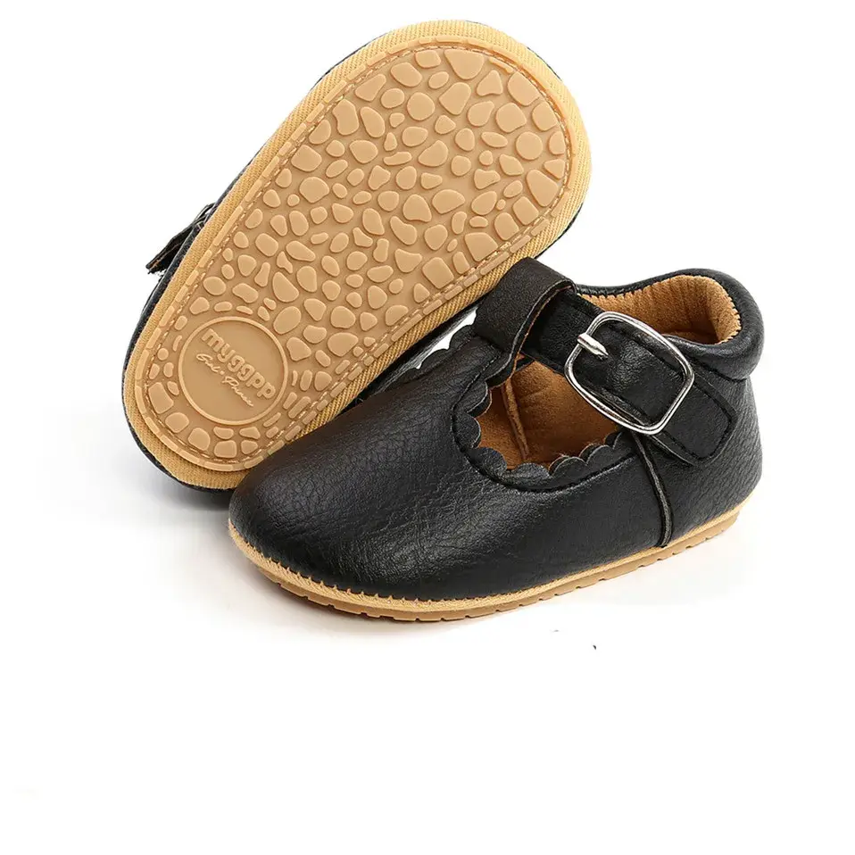Baby Princess Shoes Newborn Girls Moccasins Shoes Rubber Sole Prewalker Non-slip Hollow Summer First Walkers