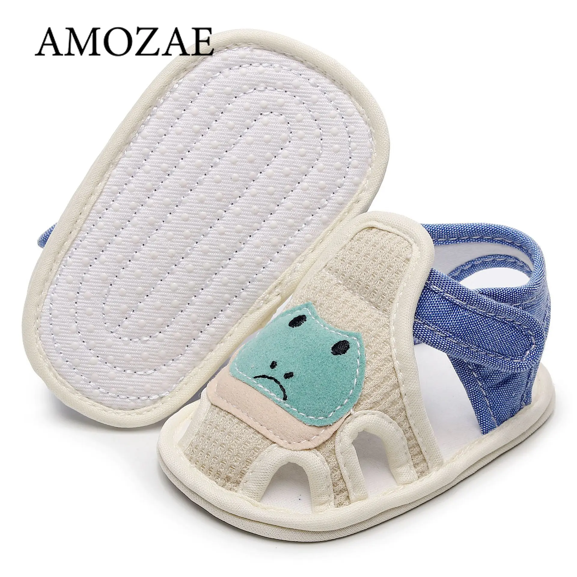 Summer Toddler Infant Kids Baby Cute Casual Princess Sandals Lovely Cartoon Soft Crib Shoes Boy Girls First Walkers Floor Shoe