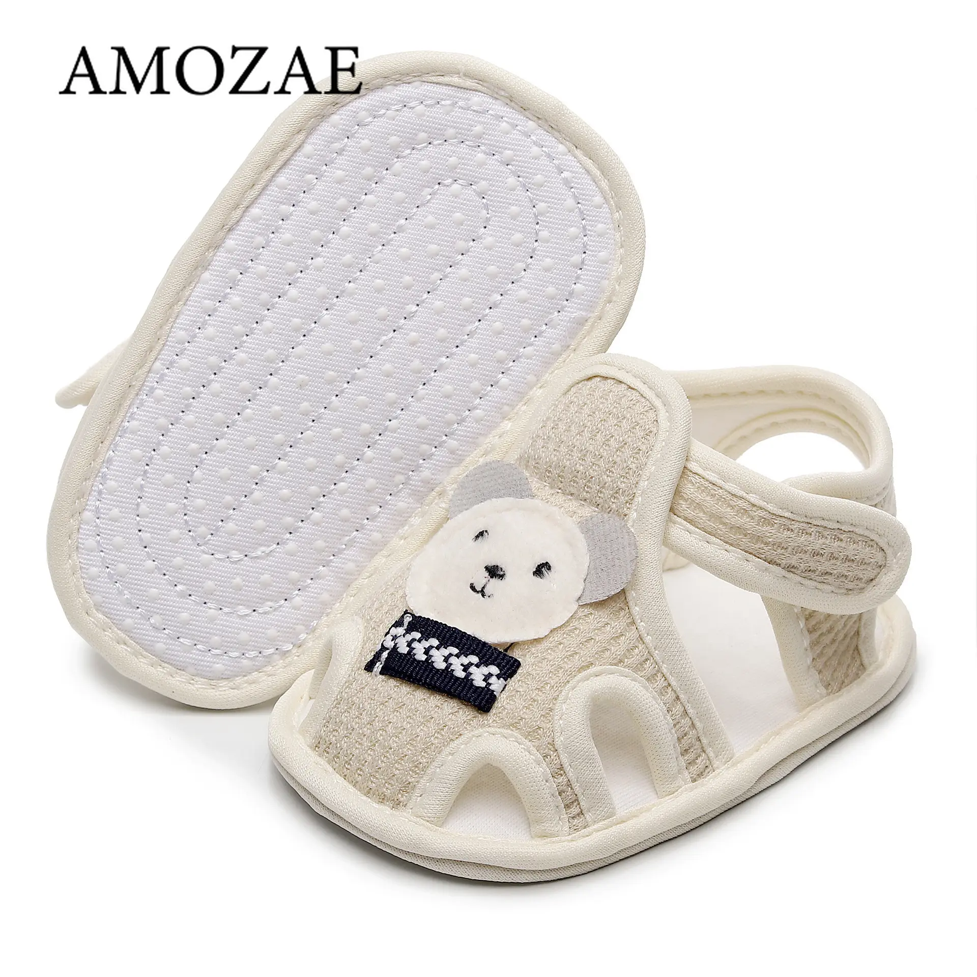 Summer Toddler Infant Kids Baby Cute Casual Princess Sandals Lovely Cartoon Soft Crib Shoes Boy Girls First Walkers Floor Shoe