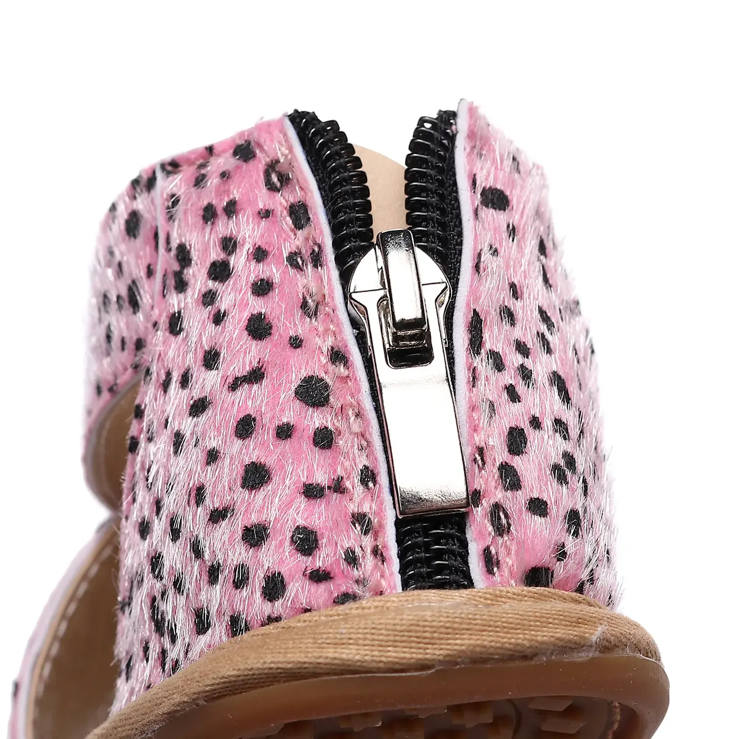 PU Baby Girls Boys Sandals Summer Infant Leopard Style Solid Color Soft Rubber Sole Shoes Toddlers Non-slip Prewalker