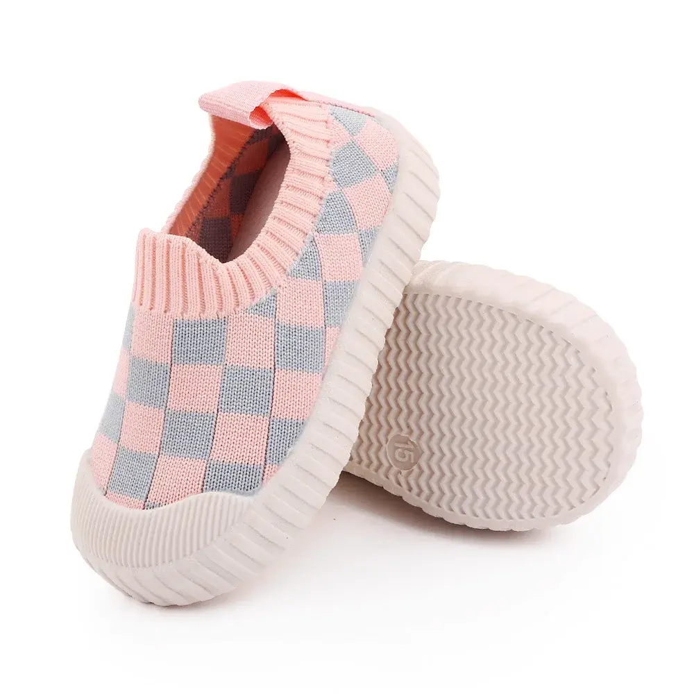 New 1-3Y Kids Sneakers Children Casual Shoes Slip-on Breathable Kids Socks Shoes Non-slip Boots Boys Girls Sport Shoes