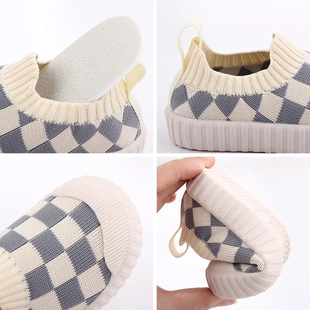 New 1-3Y Kids Sneakers Children Casual Shoes Slip-on Breathable Kids Socks Shoes Non-slip Boots Boys Girls Sport Shoes