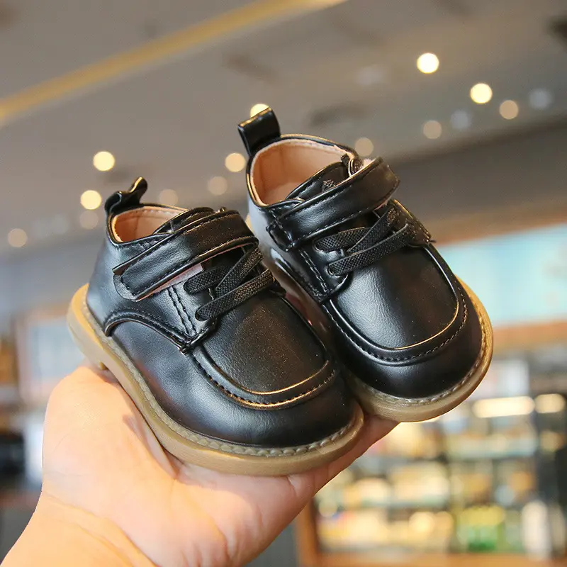Baby Toddler Shoes Soft Leather First Walkers for Boys Girls Spring Autumn Wedding Party Newborn Sneakers