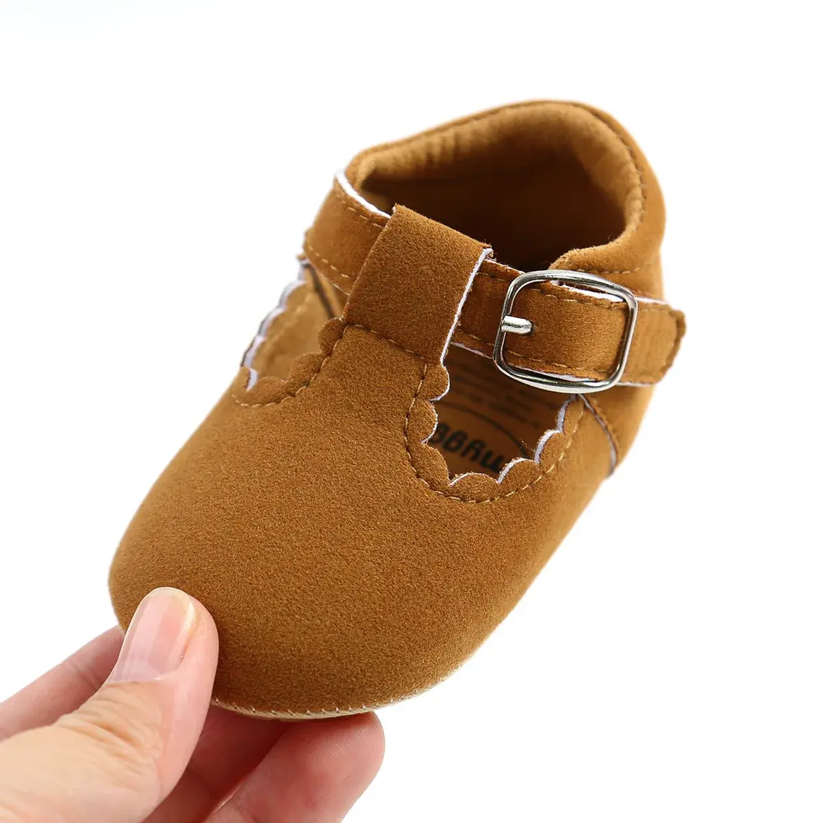 Spring Autumn Newborn Baby Shoes PU Leather Boy Girl Shoes Toddler Rubber Sole Casual Shoes Anti-slip First Walkers Infant