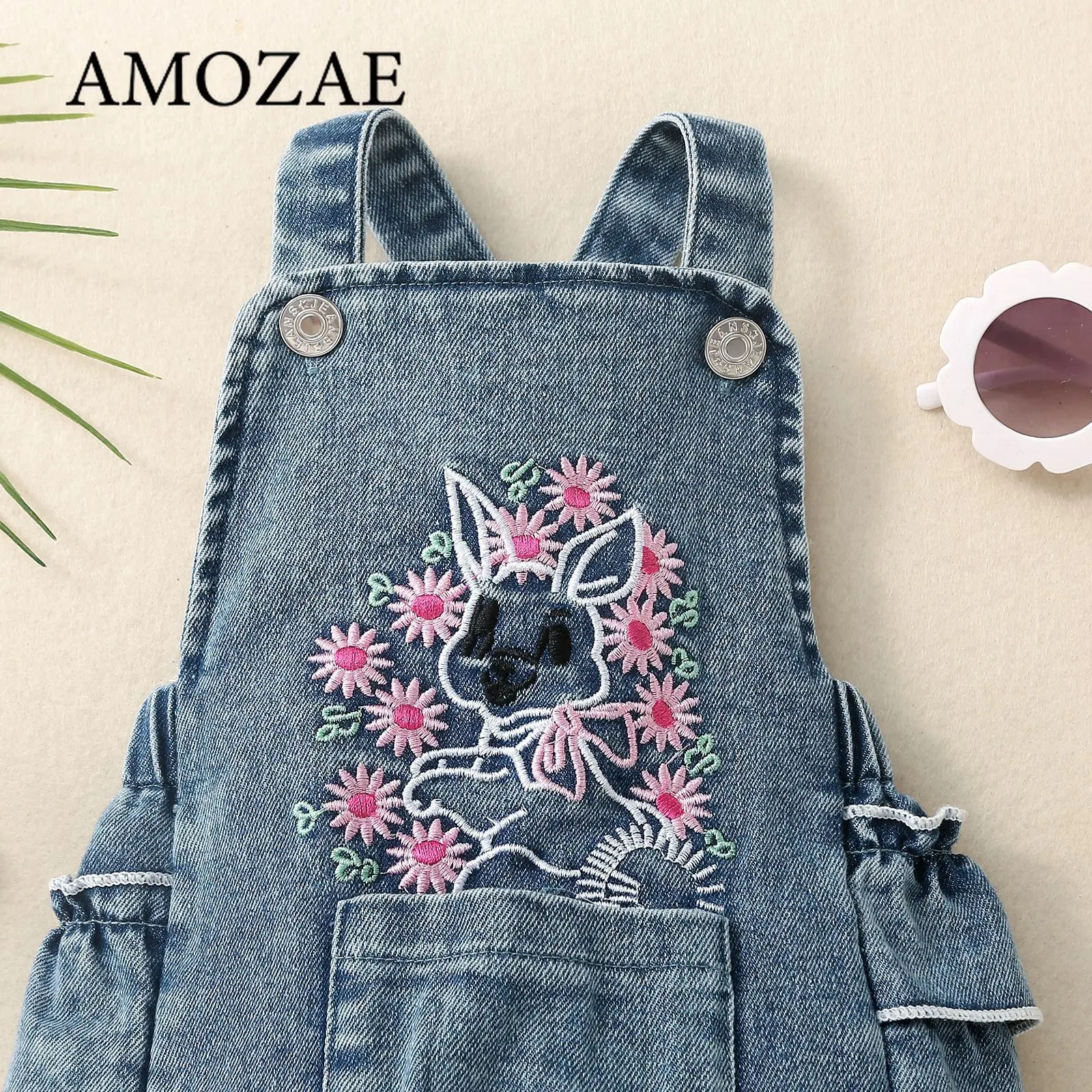 0-18M Newborn Infant Baby Girl Romper Summer Outfits Ruffle Sleeveless Floral Jumpsuit Headband Outfits