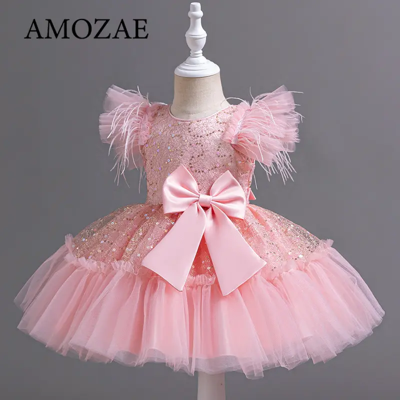 Children Dress Clothing Girl Wedding Dress Kids Birthday Party Princess Dresses Children Wedding Ceremony Costume