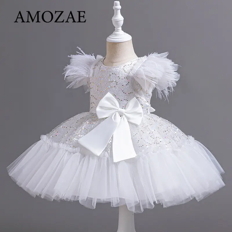 Children Dress Clothing Girl Wedding Dress Kids Birthday Party Princess Dresses Children Wedding Ceremony Costume