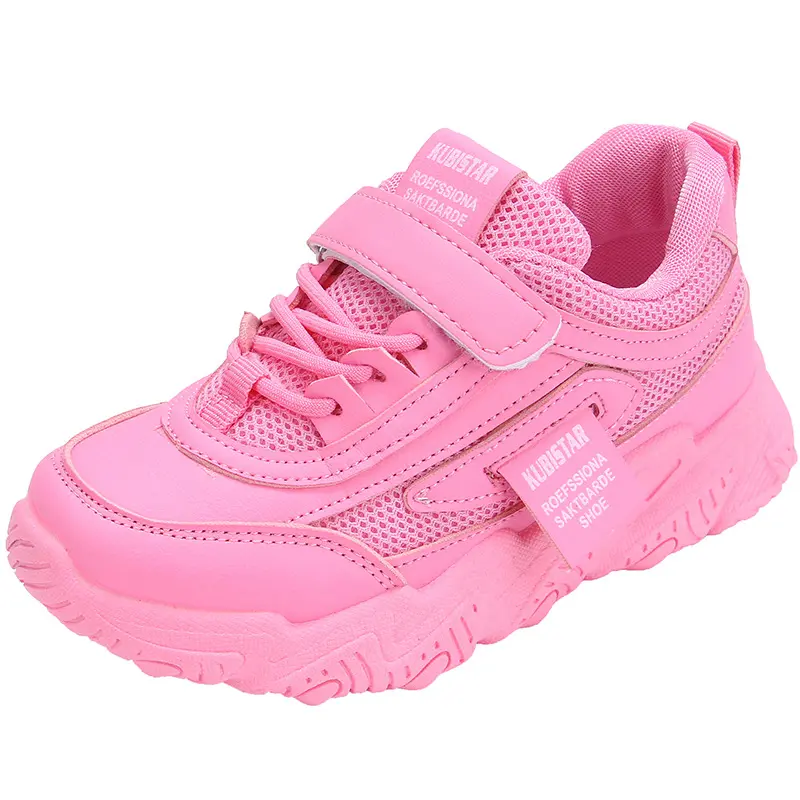 Kids Breathable AntiSkid Soft Running Sneakers for Boys Girls Air Mesh Casual Sports Shoes Spring Summer School Uniform Style