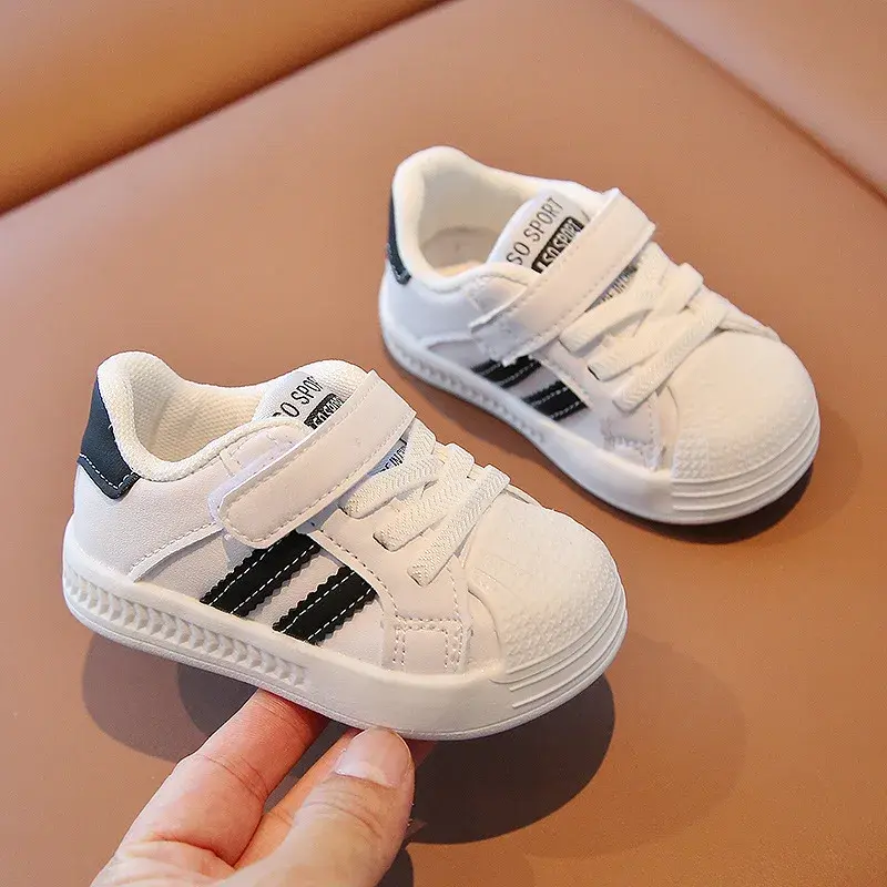 Children Anti-slip Wear-resistant Casual Shoes Girls Boys Kids Soft Sole Toddler Shoes Baby Breathable Sport Sneakers Size16-26