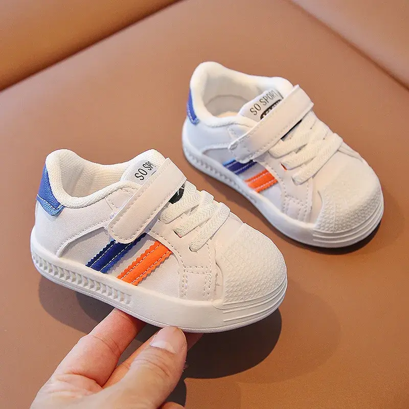 Children Anti-slip Wear-resistant Casual Shoes Girls Boys Kids Soft Sole Toddler Shoes Baby Breathable Sport Sneakers Size16-26
