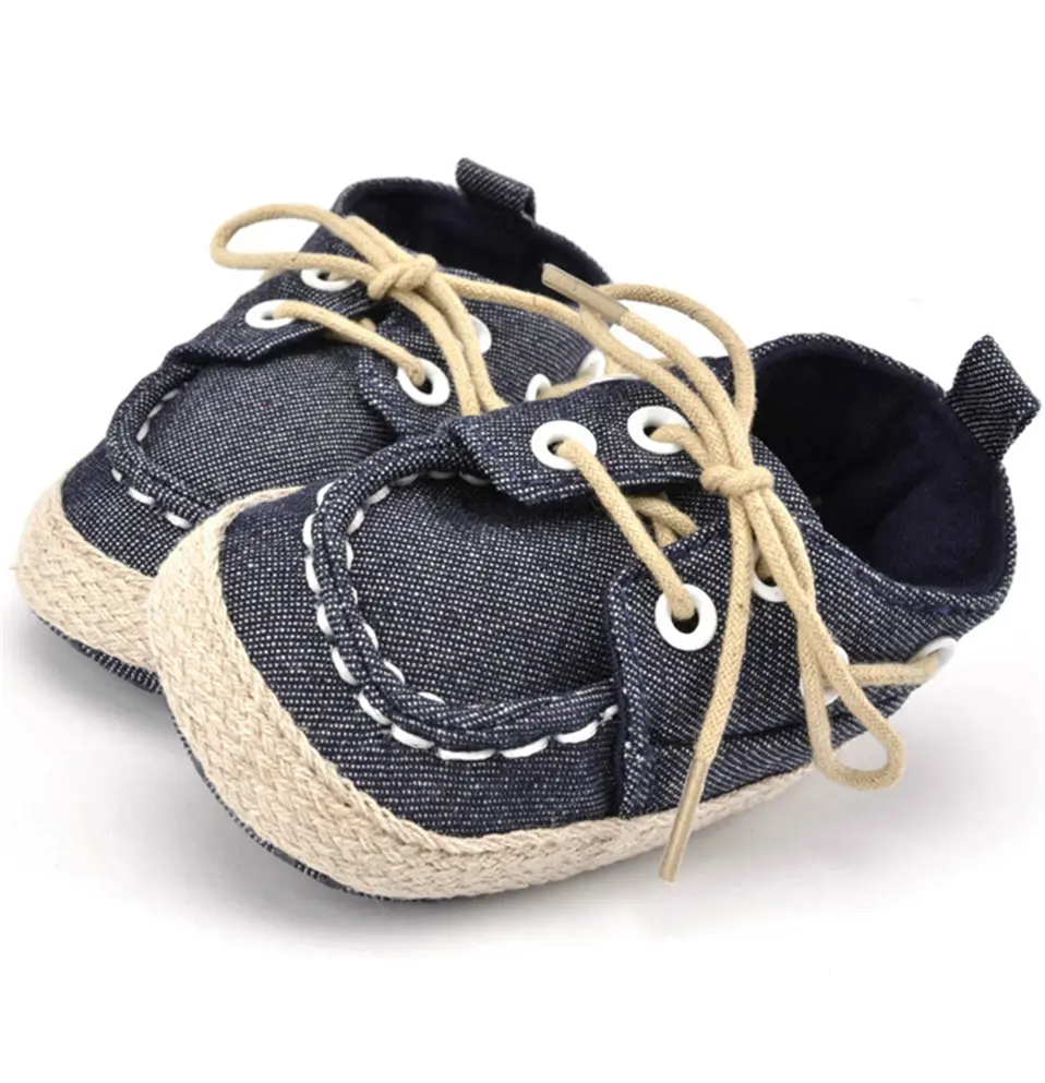 Spring Autumn Baby Shoes Boy Girl boy Soft Sole First Walker Laces Casual Prewalker Sapatos kawaii Anti-Slip Shoes