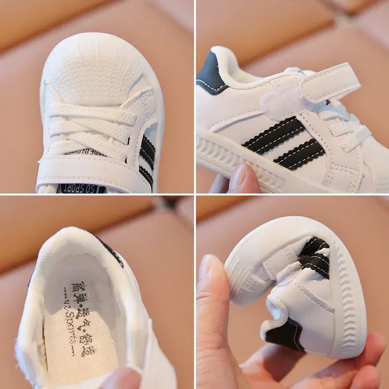 Children Anti-slip Wear-resistant Casual Shoes Girls Boys Kids Soft Sole Toddler Shoes Baby Breathable Sport Sneakers Size16-26