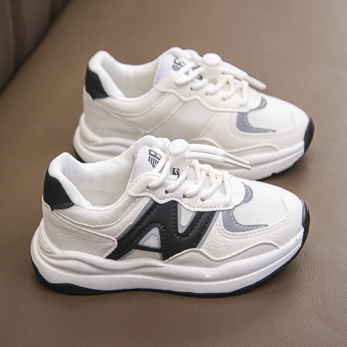 Kids Boys Girls Soft Sneakers Fashion Sports Running Shoes Casual Baby Toddler Outdoor Flat Shoes Trend Chic Basketball Footwear
