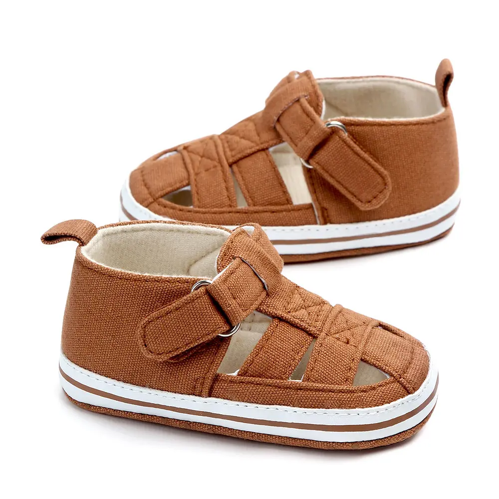 Summer Baby Shoes Sandals Infant Boy Girls Newborn First Walkers Babies Shoes For 0-18M Toddler Soft Sole Breathable Shoes