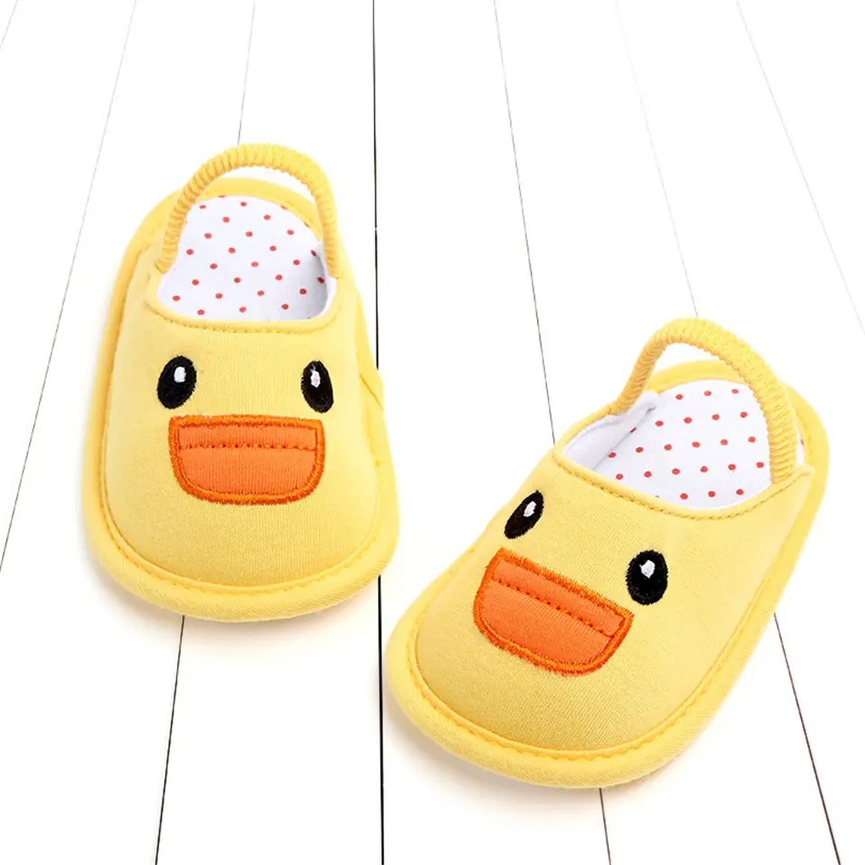 Summer Cute Animal Pattern Baby Slippers Toddler Baby Boys Girls Shoes Soft Sole Indoor Non-slip New Fashion Baby Slippers