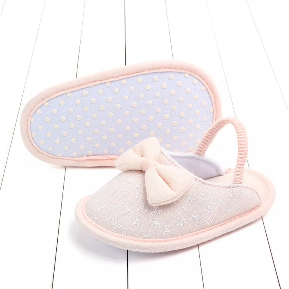 Summer Cute Animal Pattern Baby Slippers Toddler Baby Boys Girls Shoes Soft Sole Indoor Non-slip New Fashion Baby Slippers