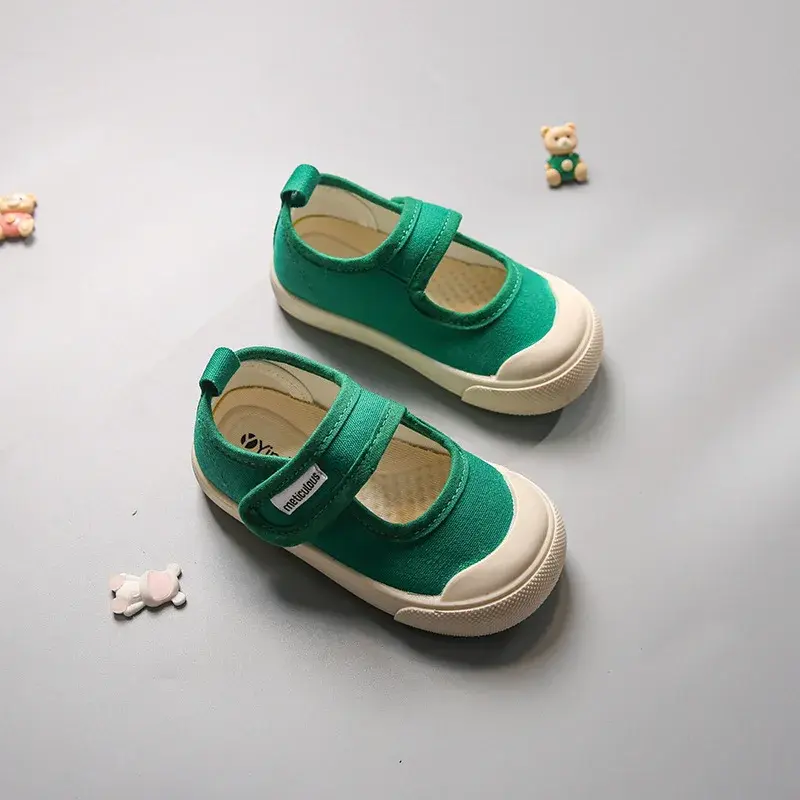 Kids Shoes Baby Girl Boys Canvas Walking Shoes Summer Spring Breathable Comfortable Sneakers Rubber Soft Sole Sports Shoes