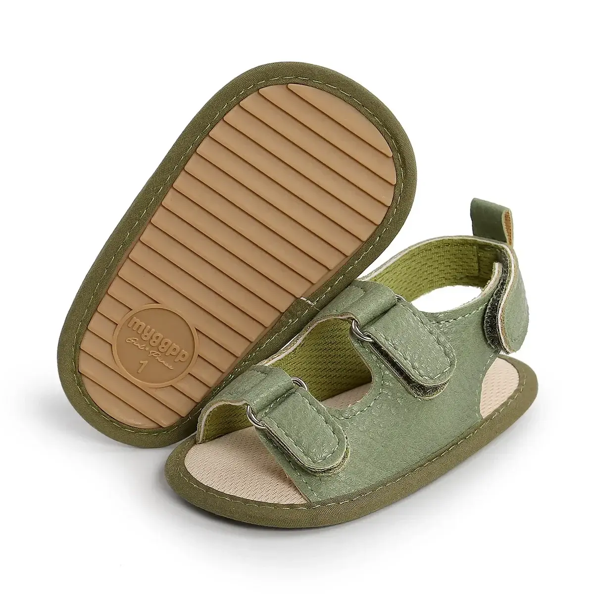 New Baby Boy Girl Sandals 2025 Baby Shoes  PU Soft Bottom Sole Anti-Slip Infant First Walker Crib Shoes Newborn Moccasins
