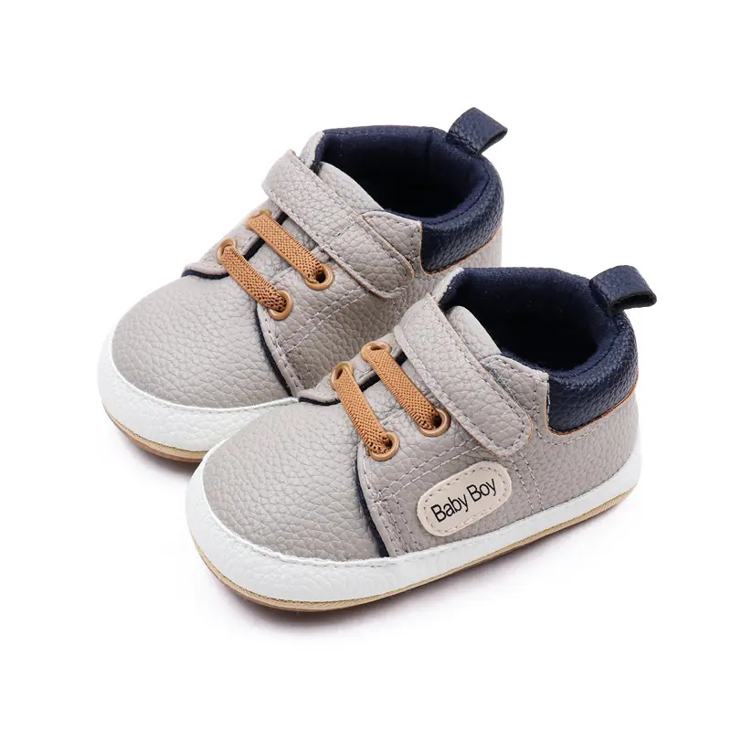 Fashion Baby Shoes Children Sports Shoes For Boys Soft Flats Baby Toddler First Walkers Rubber Bottom Casual Infant Shoes 0-18M