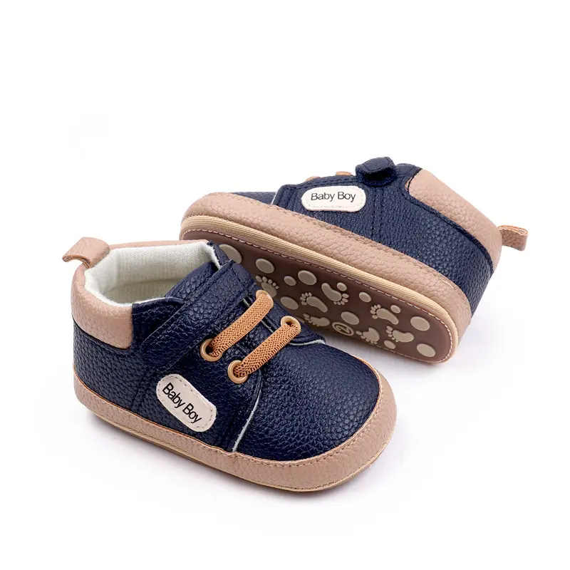 Fashion Baby Shoes Children Sports Shoes For Boys Soft Flats Baby Toddler First Walkers Rubber Bottom Casual Infant Shoes 0-18M