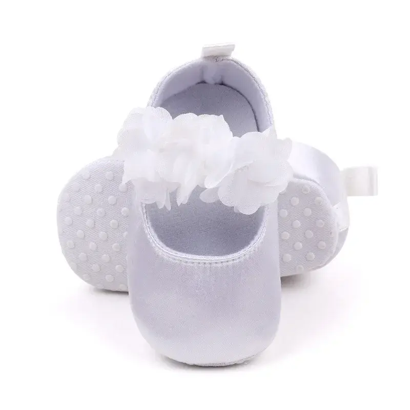 Baby Girls Cute Flowers Princess shoes Spring Autumn Toddlers Prewalkers Cotton Shoes Infant Soft Bottom First Walkers 0-18M