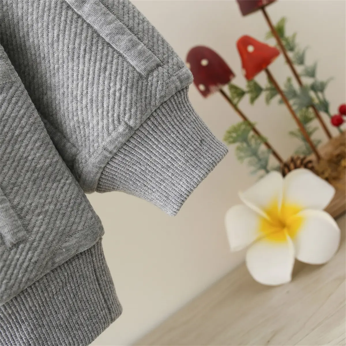 Boys' Baby Top Spring And Autumn Solid Round Neck Long Sleeve Casual Versatile Sweater For Children'S Daily Sports Wear