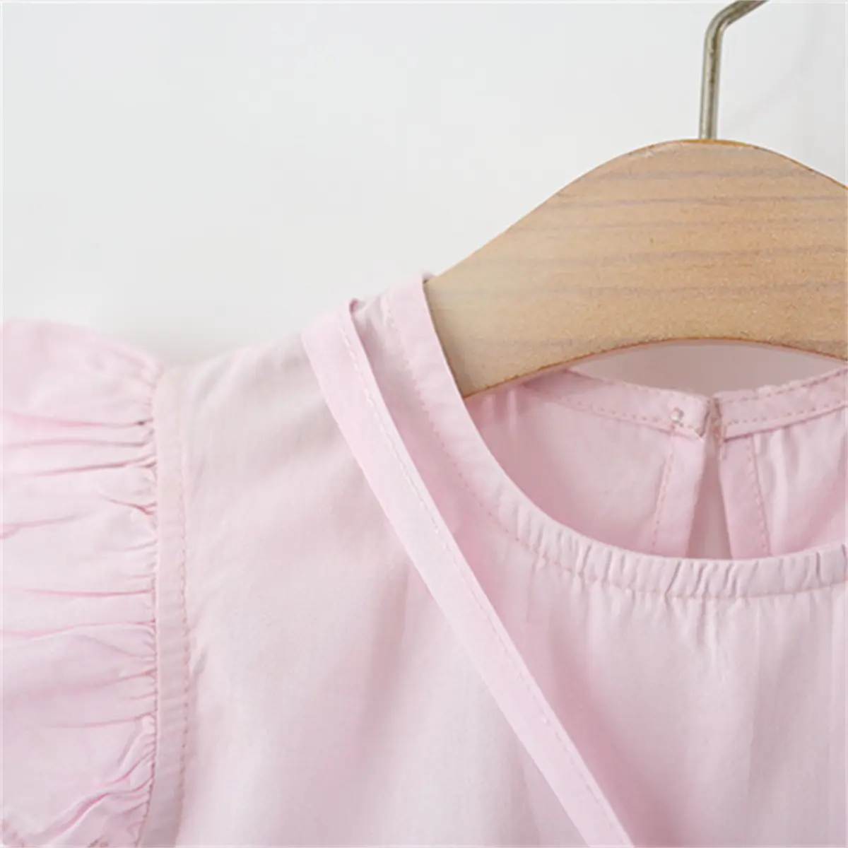 Baby Girl Dresses Summer New Sleeveless Patchwork Girl Clothing Solid Color 3d Flower Send Bag Toddler Dress
