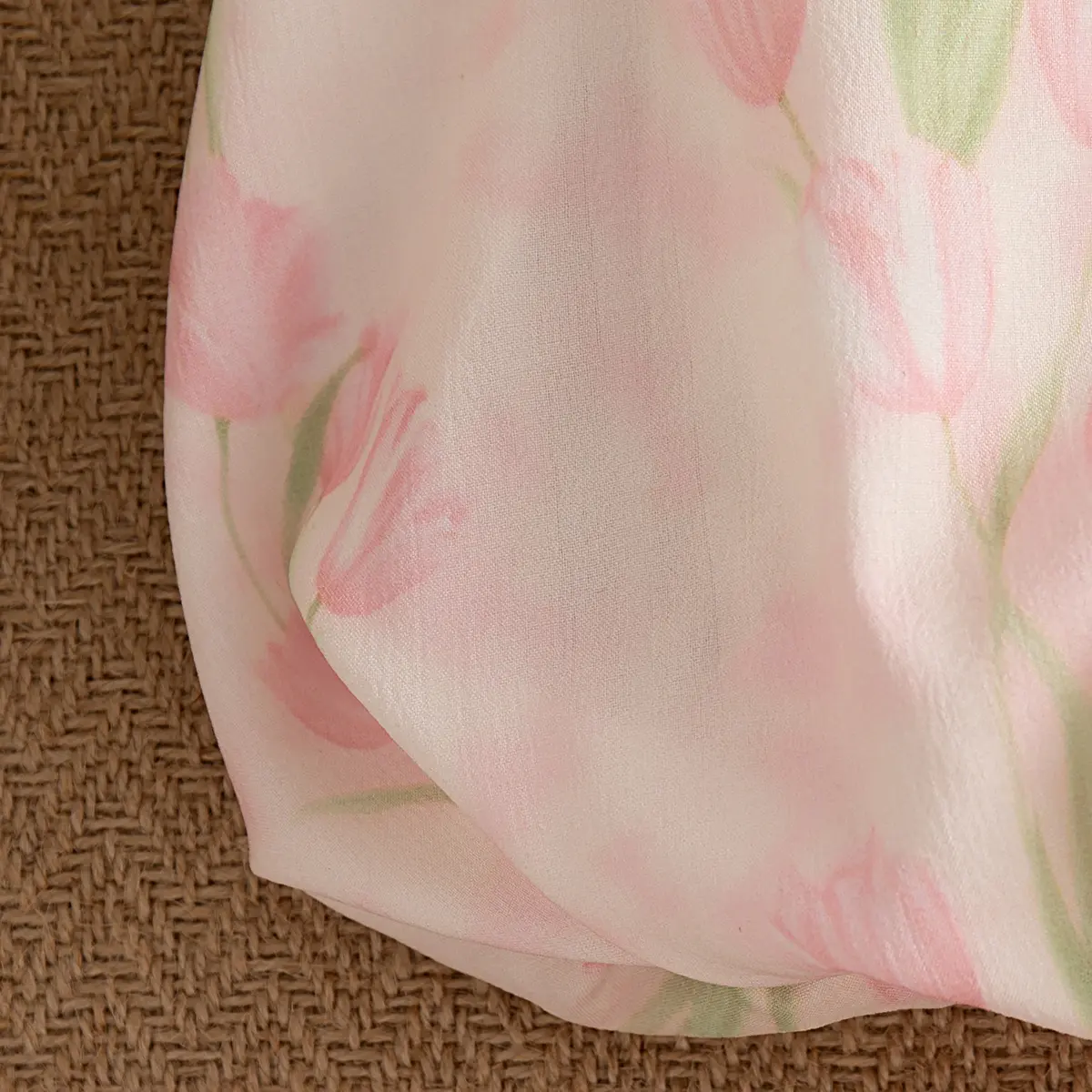 Casual Dresses For Girls Summer New Sleeveless Collar Sweet Baby Dresses Flower Printed Girl Clothing Send Bag