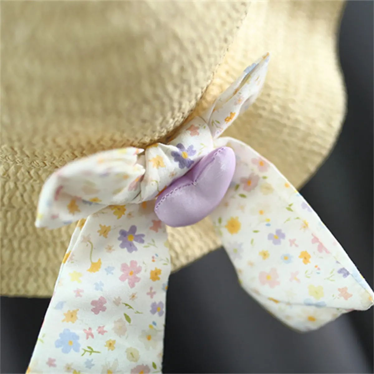 Baby Girl Dresses Summer New Sleeveless Ruffle Girl Clothing Flower Print Sweet Bow Square Collar Send Hat Baby Dress