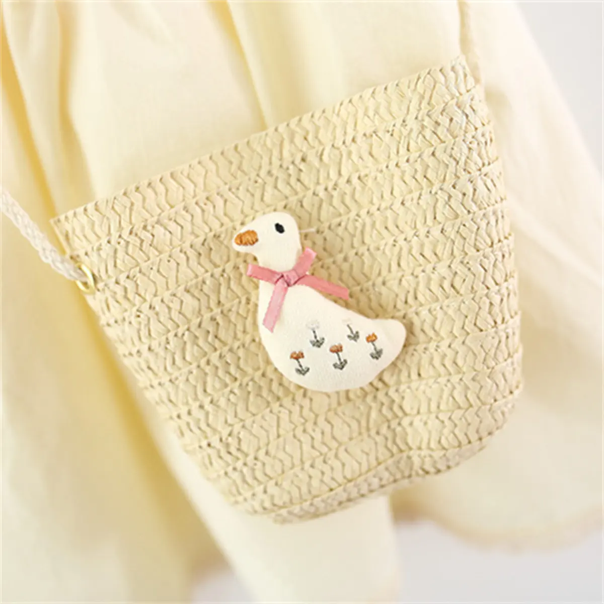 Baby Girl Dresses Summer New Sleeveless Ruffle Edge Baby Clothing Splicing Solid Color Lace Edge Girls Dress Send Bag