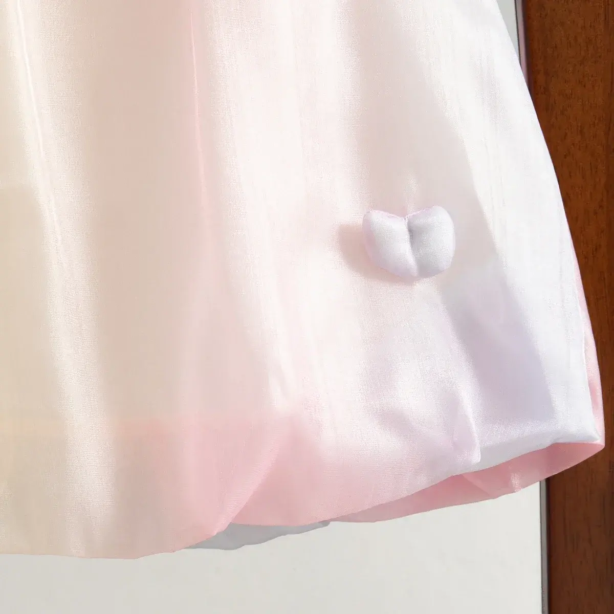 1-piece Summer Sleeveless 3D Heart Girl Dress First Birthday Outfit Princess Gradient Rainbow Magnificent Baby Gift Dress