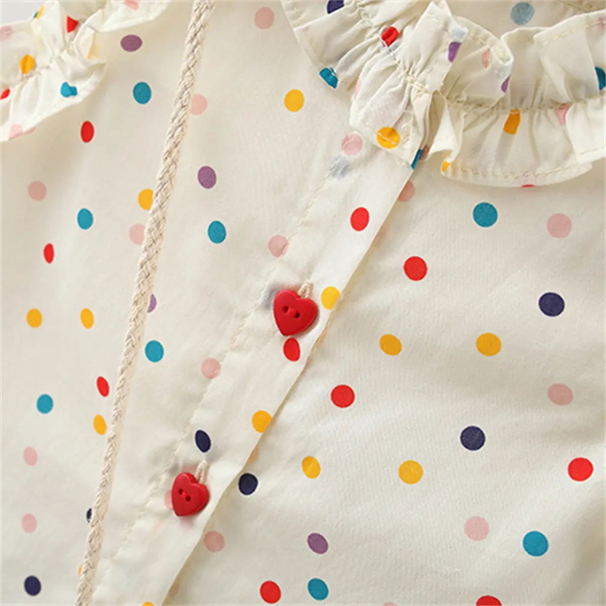 Baby Girl Dresses Summer New Sleeveless Ruffled Baby Girl Clothing Colorful Polka Dot Sweet Bow Toddler Dress