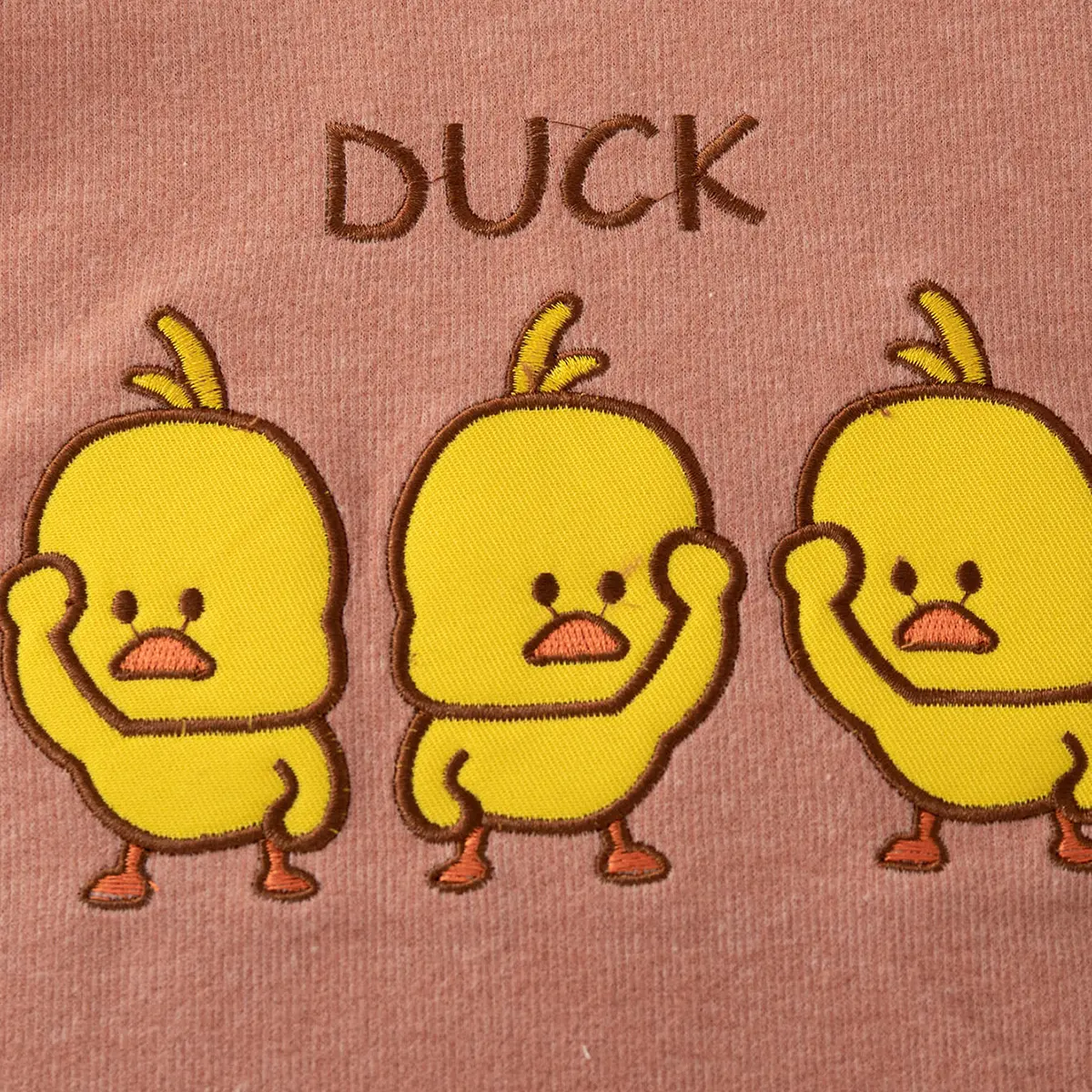 Baby Dress Autumn Long Sleeved Girl Dress Cartoon Duck Flower Print Imitates Two Pieces Pleated Edges Clothes Girl