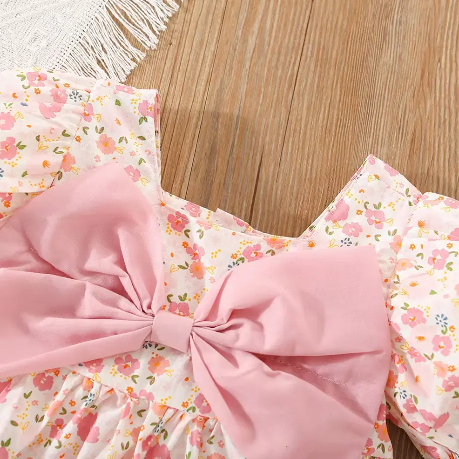 Summer Clothing New Girls' Dress Baby Girls' Vest Baby Children's Cotton Fabric One Year Old Sweet And Cute Princess Dress