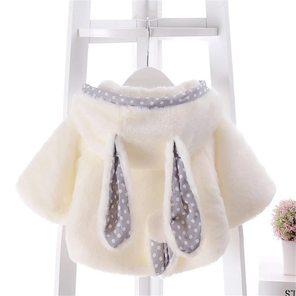 Girls' Autumn and Winter New Hooded Sweater Shawl Coat Children's 3D Flower Plush Winter Small Sweater Top