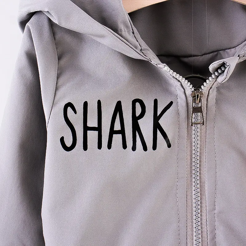 Spring/Autumn New Baby Boy Jacket with Cartoon Print Hooded Zipper Jacket Fashionable and Casual Versatile Long Sleeved Jacket