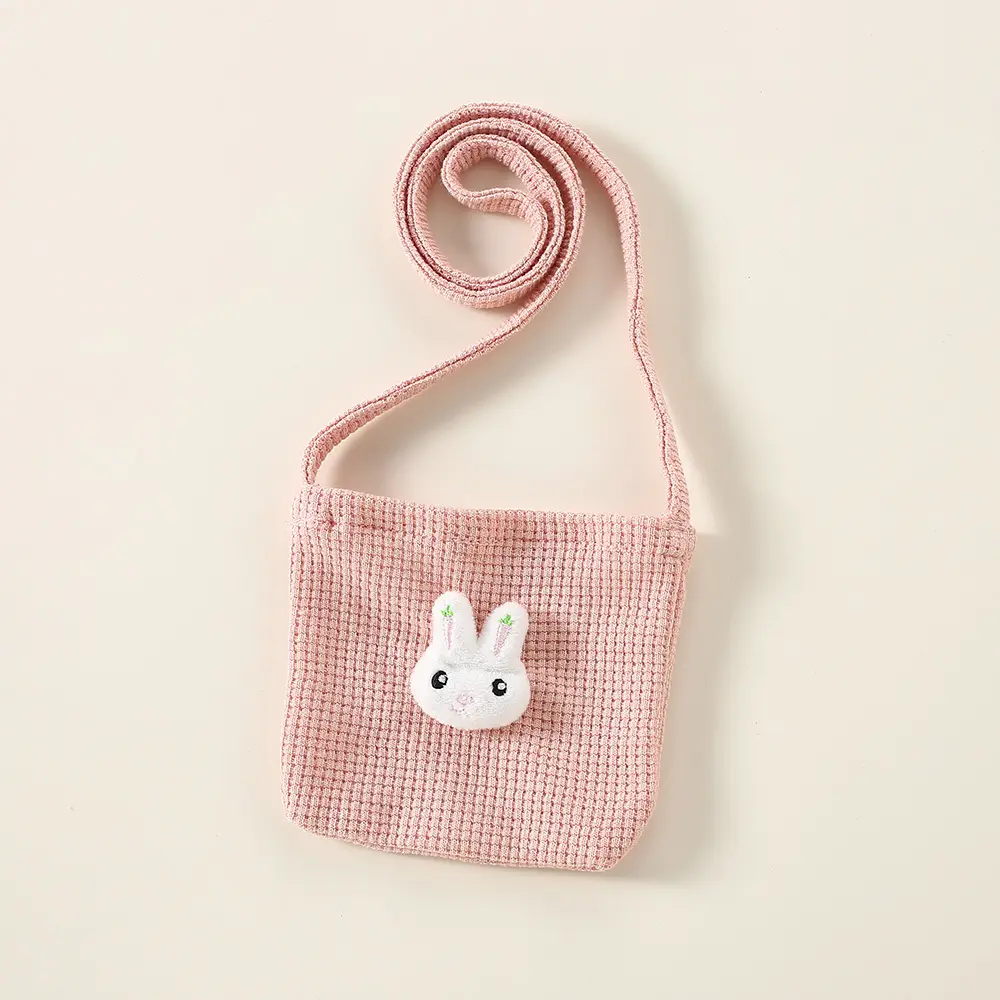 Autumn 2/piece set of girls' dress bag baby girl long sleeved cardigan spliced rabbit flower print dress fake two pieces