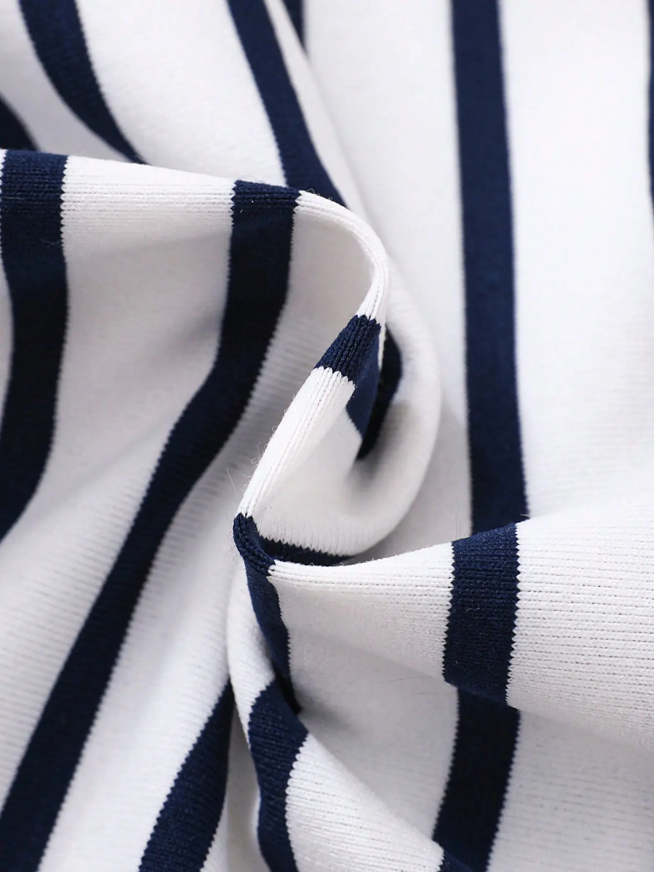 New Newborn Clothes Rompers Polo Neck Tie Blue And White Patchwork Striped Short Sleeve Triangle T-Shirt Fashion Outdoor