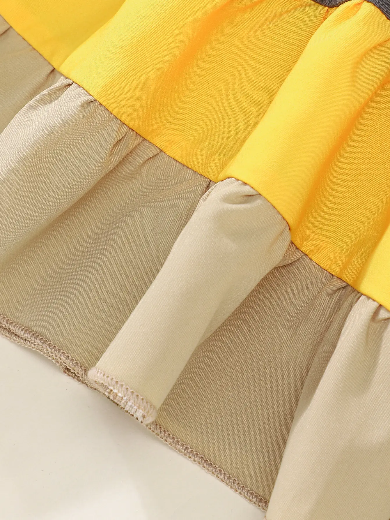 Summer Baby Girl Sweet Cute Comfortable Soft Patchwork Patchwork Halter Dress Simple Everything Cool Breathable Princess Dress