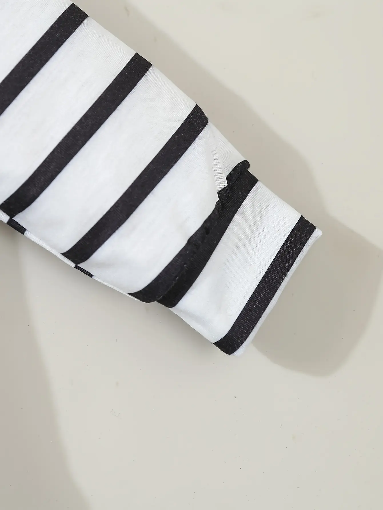 Spring And Autumn's New High-Neck Triangular Hatchcoat 3-Piece Casual And Simple Striped Jumpsuit For Baby Boys