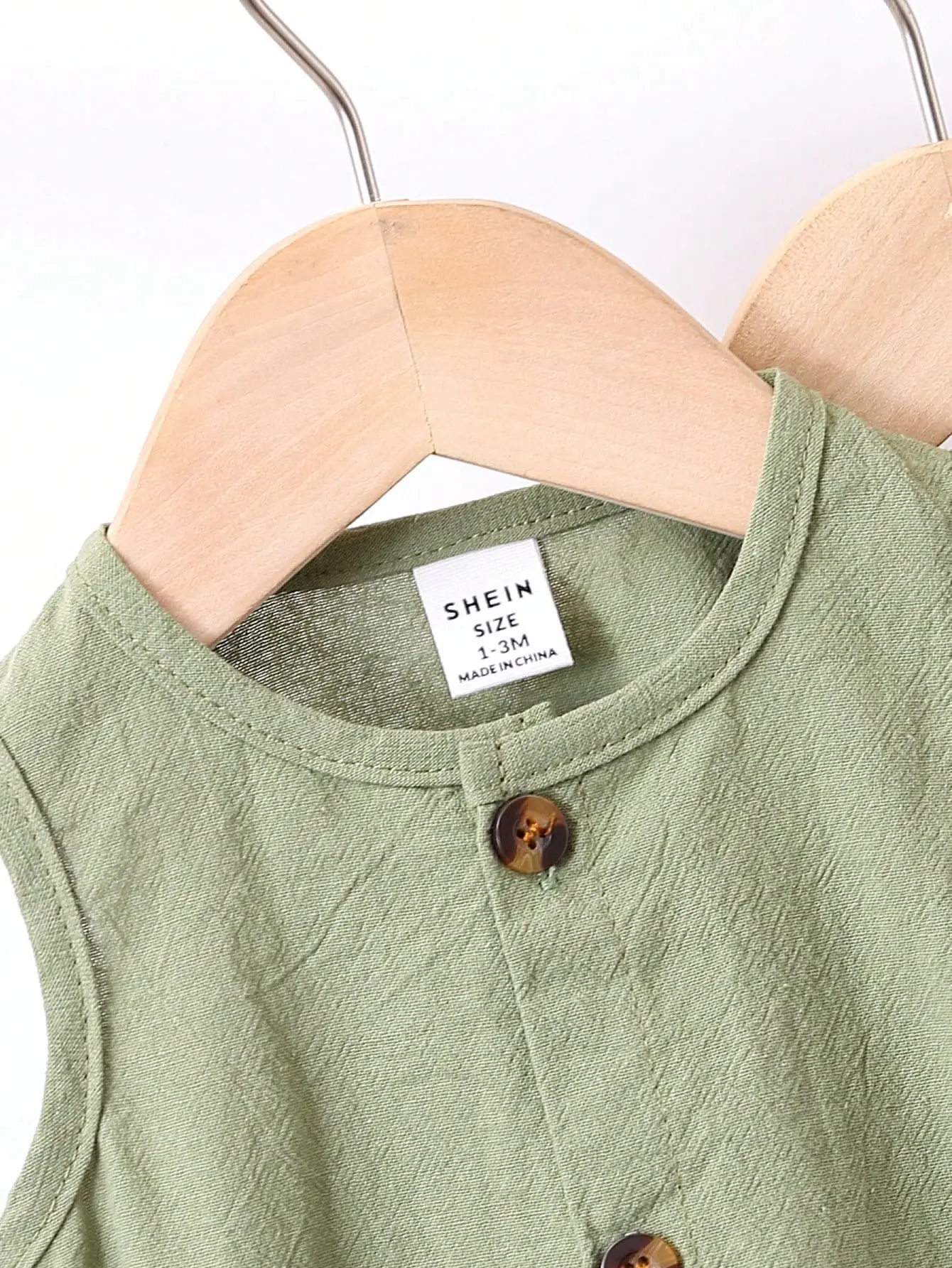 4 Sets Summer New Cotton Casual Comfort Breathable Cool Simple Sleeveless Briefs Newborn Single-Breasted Jumpsuit