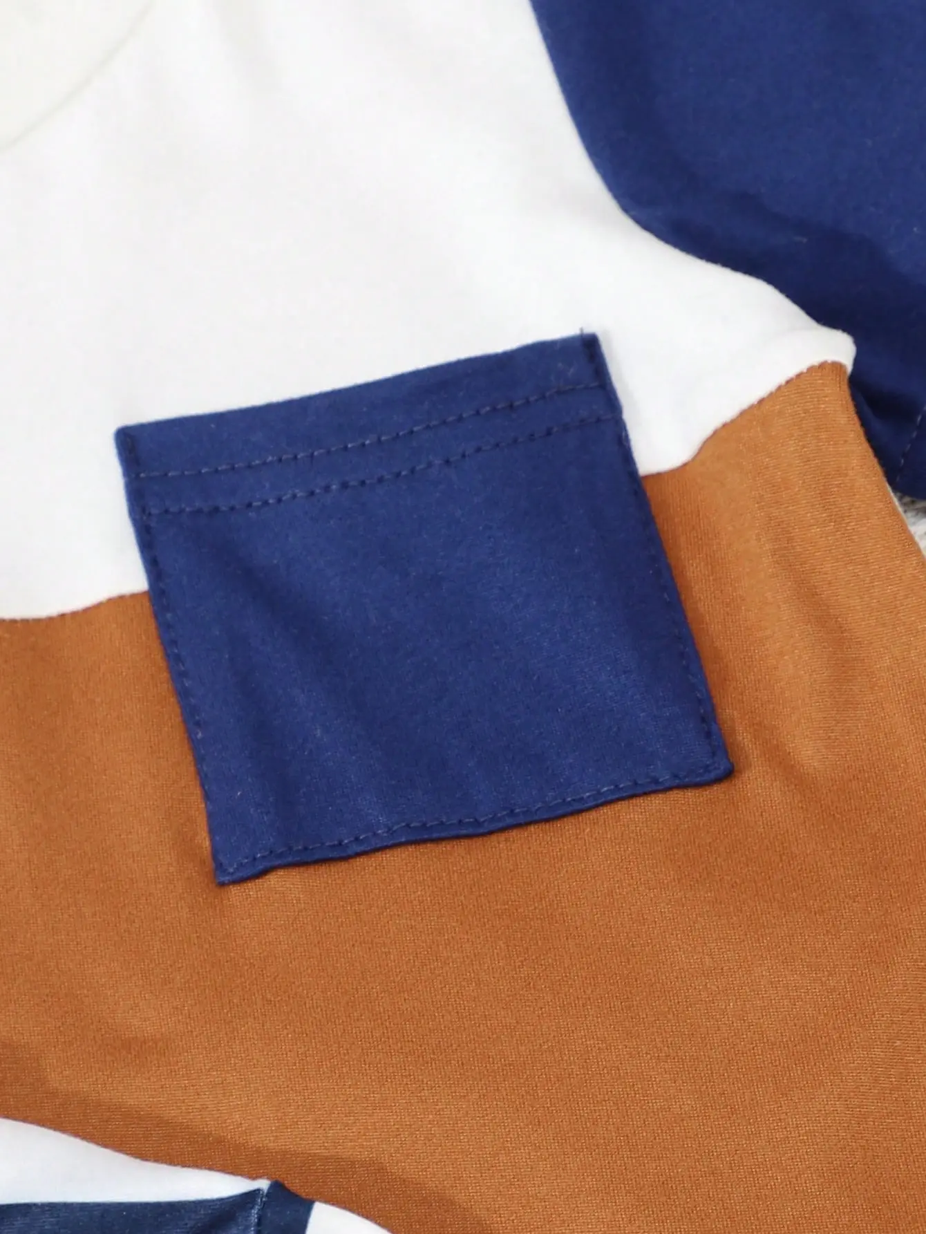 3 Pieces Summer New Comfortable Casual Simple With Breathable Round Neck Short Sleeve Stripes Matching Color Fake Pockets