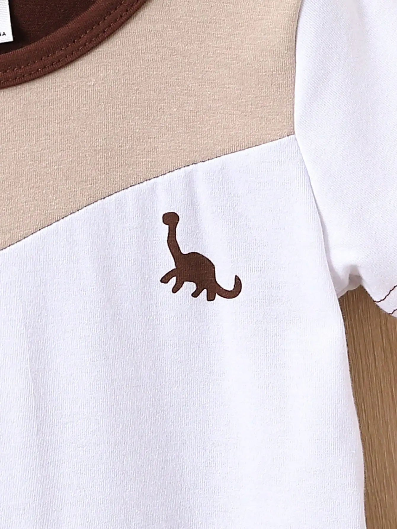 Baby Jumpsuit Short-Sleeved Summer Casual Jumpsuit Summer Boys' Color-Matched Air-Conditioned Suit Crawling Suit